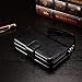 iPhone 5s Case, iPhone 5 Case, Joopapa iPhone 5s/5 Wallet Case, Luxury Pu Leather 2 in 1 Magnetic Wallet Credit Card Holder Flip Case Cover with Built-in 6 Card Slots for Apple iPhone 5s 5 5G (Black)