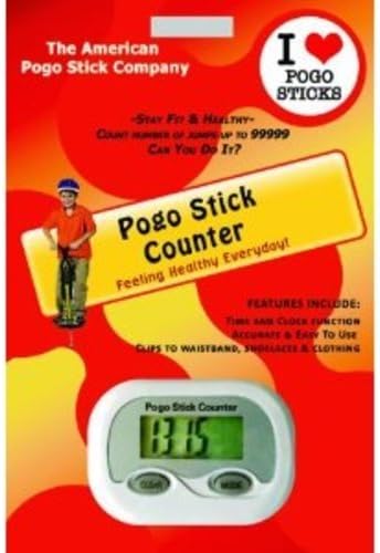 New Foam Master in Blue/Gray Includes Digital Pogo Counter