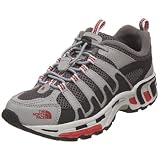 NORTH FACE DEBISTA LADIES TRAIL SNEAKERS SHOES NICKEL GRAY CLAY 5M by