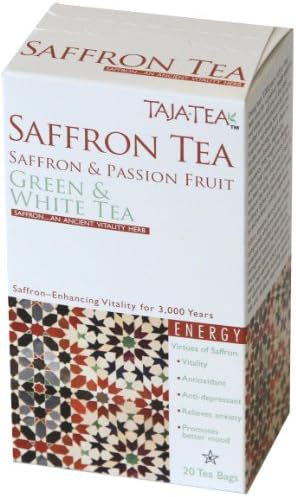 Saffron Green &amp; White Tea (9 pack)