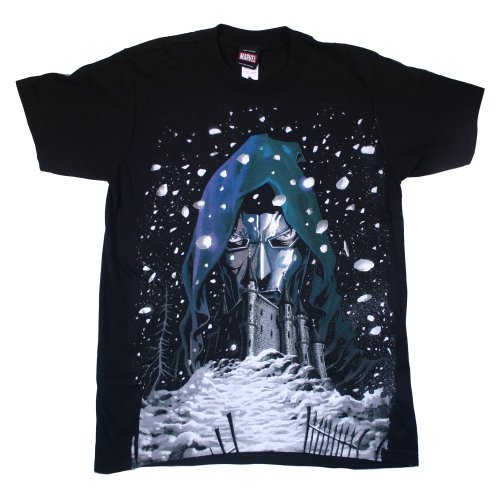  MARVEL FANTASTIC 4 "SHADOWLANDS" Licensed Black Tee