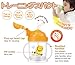 Simba BPA Free Baby Training Cup w/ 360° Auto Straw (Orange, 6 oz)