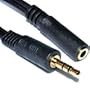 3,5 mm St�r�o Jack Vers Femelle Casque d'extension Rallonge Plaqu�s Or c�ble 5 m