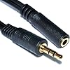 3,5 mm St�r�o Jack Vers Femelle Casque d'extension Rallonge Plaqu�s Or c�ble 3 m