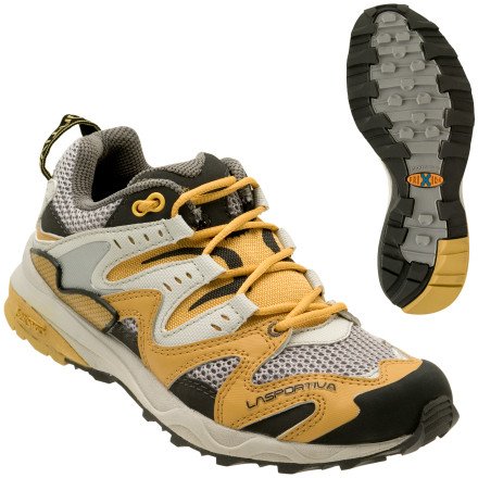 La Sportiva Fireblade Trail Running Shoe - Women's Yellow, 41.5 La Sportiva Fireblade Trail Running Shoe - Women's Yellow, 41.5
