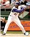 Milton Bradley Rangers Batting 8x10 Photo