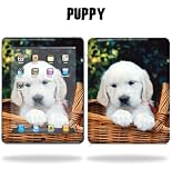 Protective Vinyl Skin Decal Cover for Apple iPad tablet e-reader 3G or Wi-Fi - Puppy