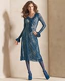 Stretch-lace dress