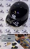 Wade Boggs Autographed/Hand Signed New York Yankees Mini Helmet