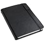 Amazon Kindle Black Leather Cover w/ strap (Fits 6" Display, Latest Generation Kindle)
