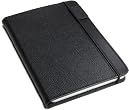 Amazon Kindle Black Leather Cover w/ strap (Fits 6" Display, Latest Generation Kindle)