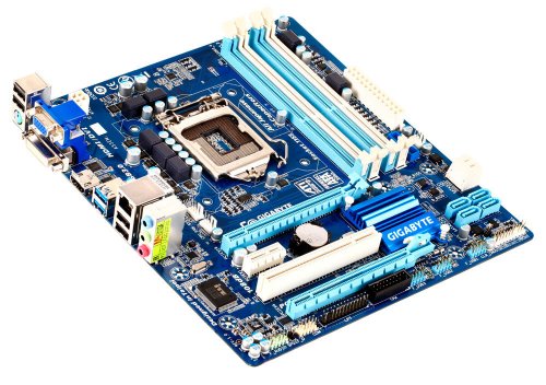 Gigabyte Intel H77 LGA1155 AMD CrossFireX HDMI/DVI Dual UEFI BIOS mATX Motherboard GA-H77M-D3H