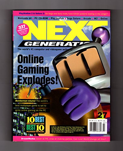 Next Generation - March, 1997. #1 Computer-Videogame Authority. Bomberman;Myth;Need for Speed;Time Crisis;Jet Moto;Virtua Cop;Virtua Fighter;Phantasmagoria;Nanotek Warrior;Rocket Jockey