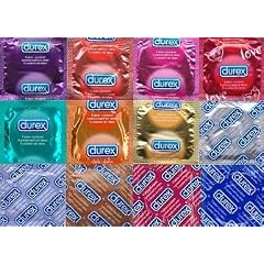 72 Durex Condoms Variety Pack + Free Lubricant - Bu