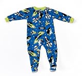 Carters Spaceships Fleece Footed Sleeper Pajama (18 months)