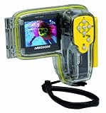 MEDION LIFE S47002 Digitaler HD Camcorder mit Unterwassergeh�use (6,1 cm (2,4 Zoll) Display, 4-fach digitaler Zoom, 2GB SD Speicherkarte, HDMI Ausgang) silber