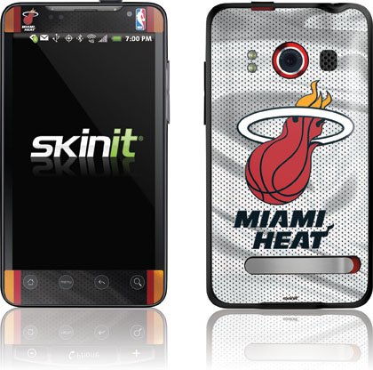 Skinit Miami Heat Away Jersey Vinyl Skin for HTC EVO 4G