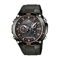 CASIO Edifice EQW-M1100C-1AER - Reloj de caballero de cuarzo, correa de resina color negro (con alarma, radio, cron�metro)