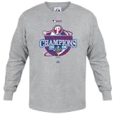 Philadelphia Phillies 2008 World Series Champions Official Team Clubhouse Long Sleeve T-Shirt