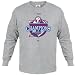 Majestic Philadelphia Phillies 2008 World Series Champions Ash Legacy of Champs Locker Room Long Sleeve T-shirt