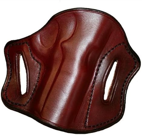 Right Hand - Tucker & Byrd Leather Pancake Belt Holster - Ruger Single Six - Dark Brown