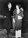 1961 JOHN & JACQUELINE KENNEDY EXIT LIMO AT PARTY PHOTO