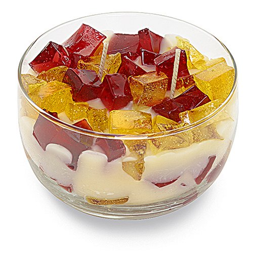 Primal Elements Color Bowl Candle, Tahitain Vanilla, 12-Ounce Jar