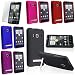 5x New Rubber Hard Case Cover FOR Sprint HTC EVO 4G + LCD Filter