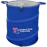 Louisiana Tech Bulldogs NCAA Collapsible Trash Can by Logo Chair