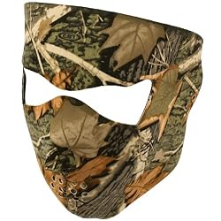 CAMOUFLAGE, NEOPRENE WINTER FULL FACE MASK w NOSE MOUTH VENTS
