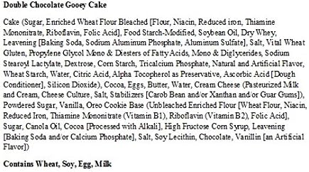 Double Chocolate Gooey Butter Cake (32 oz.)