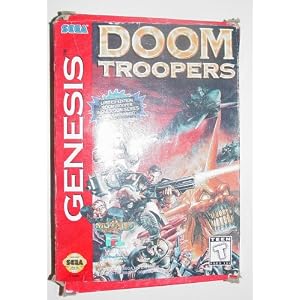 Doom Troopers By Mutant Chronicles Sega Genesis Video Game by 