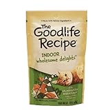 The Goodlife Recipe Wholesome Delights Salmon and Garden Greens Blend Indoor Cat Treats