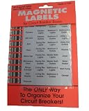 Residential Magnetic Circuit Breaker Labeling Kit