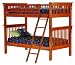 Colorado Twin/Twin Bunk Bed - Antique Walnut