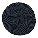 The Hat Depot 200H-008 Thick Knit Beret Tam Beanie Hat