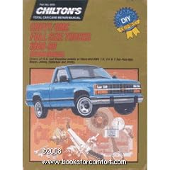 Chevy/G. M. C. Full Size Trucks 1988-90 Repair Manual (Chilton's total car care repair manual)