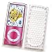 Apple iPod Nano 5th Generation Crystal Silicone Skin Case Transparent Diamonds
