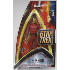  Star Trek Artasylum Khan Kahn With Starfleet Gear Diamond Comics Collectible Figure
