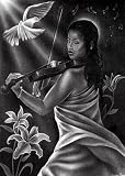 Abide in Me by Jerome Brown - 36 x 24 inches - Fine Art Print / Poster