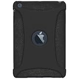Amzer Soft Silicone Jelly Skin Fit Case Cover for Apple iPad Mini - Black (AMZ94581)