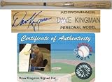 Dave Kingman Signed Blonde Engraved Big Stick Bat