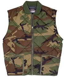 Camouflage Vests Urban Utility Quilted Camo Vest