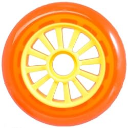 YAK Scooter Wheel Orange-Yellow 100mm