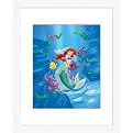 Ariel Dreams Under the Sea Framed Lithograph - 12.25x15.25"