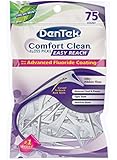 DenTek Comfort Clean Back Teeth Floss Picks, 75 Count