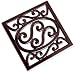Kitchen & Housewares : DII Square Scroll Cast Iron Trivet Set of 2