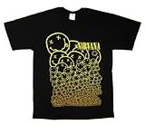 Smiley Pattern - T-Shirt Black (M)