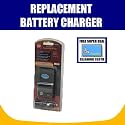 Replacement Battery Charger (Incl. Car and European Plug Adapters) For The Panasonic Lumix DMC-FZ28 , DMC-FZ30 , DMC-FZ50 , DMC-FZ7 , DMC-FZ8 , DMC-FZ18 Digital Cameras