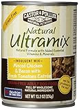 Natural Ultramix Minced Chicken & Bacon with Fresh Tomatoes Entree Grain-Free for Adult Dogs, 13.2-Ounce Cans (Pack of 12)
